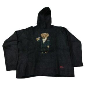 Polo Ralph Lauren Martini Bear Hooded Sweater